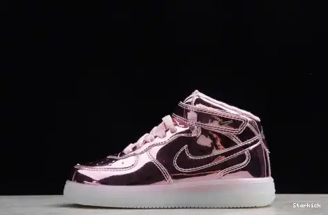 1 Force Rose Air Mid Kids Pink 314197-8300 Nike WB 0604